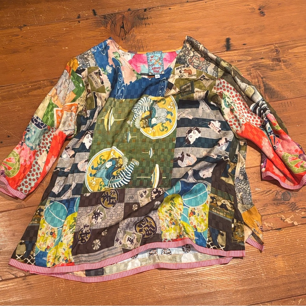 Johnny Was Vera tunic, medium